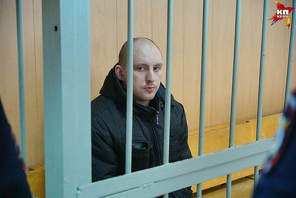 Алексей Фалькин в зале суда