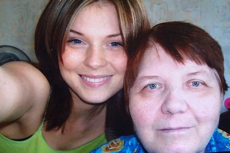 Ирина с мамой.