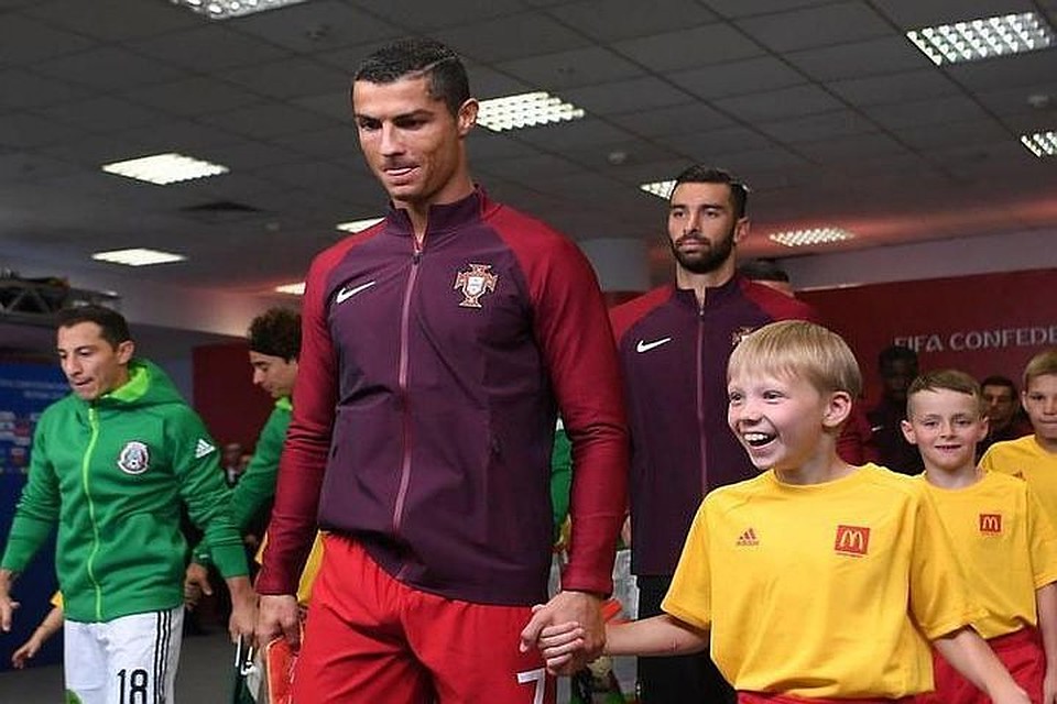 Криштиану Роналдо и Рифат Гараев