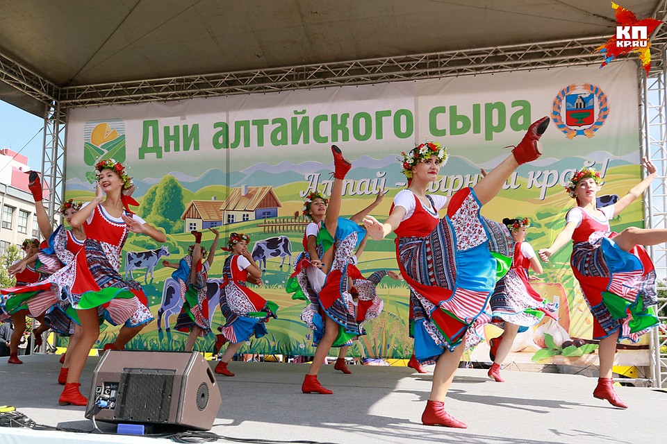 Одиннадцатый фестиваль «Дни алтайского сыра» Фото: Олег УКЛАДОВ