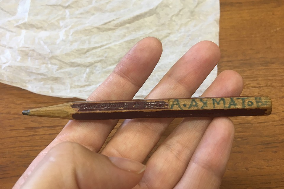 Карандаш Ахматовой.