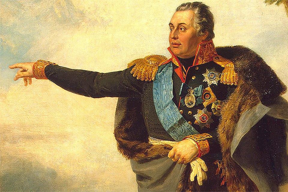 Портрет Михаила Илларионовича Кутузова. Художник Д. Доу, 1829 г