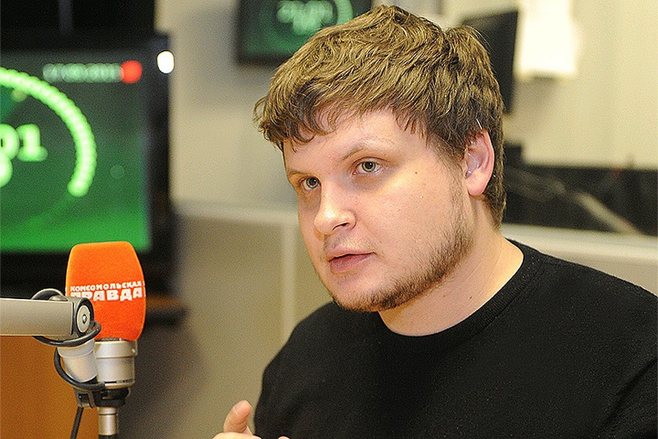 Пранкер Лексус (Алексей Столяров) в студии "Комсомольской правды".