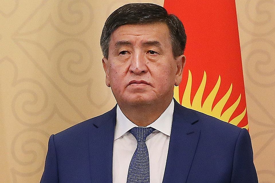 Сооронбай Жээнбеков победил на выборах президента Кыргызстана. ФОТО Екатерина Штукина/пресс-служба правительства РФ/ТАСС