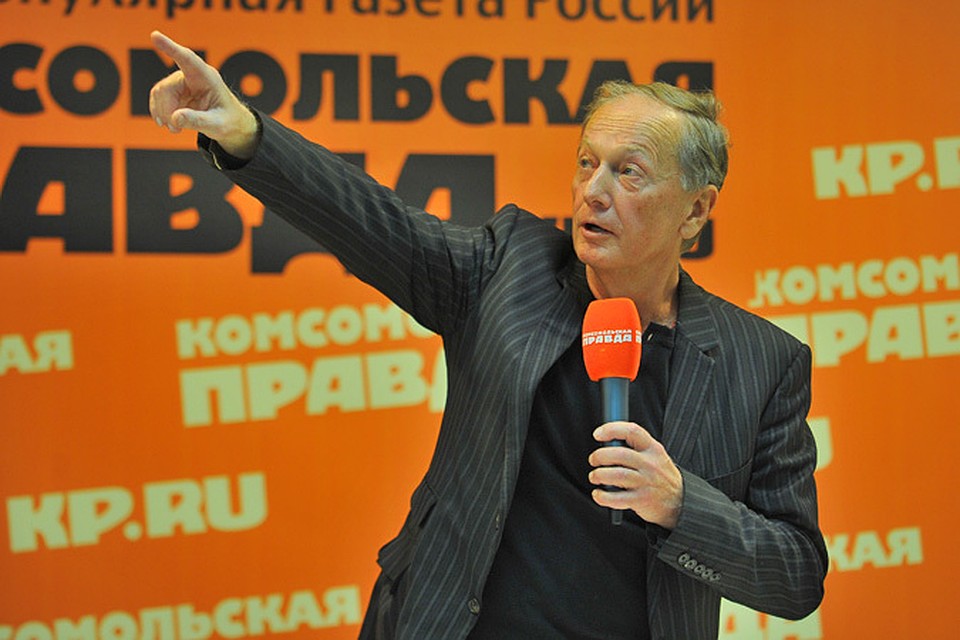 Михаил Задорнов в редакции "Комсомольской правды"
