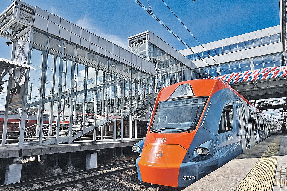 Электрички пройдут Москву насквозь.
