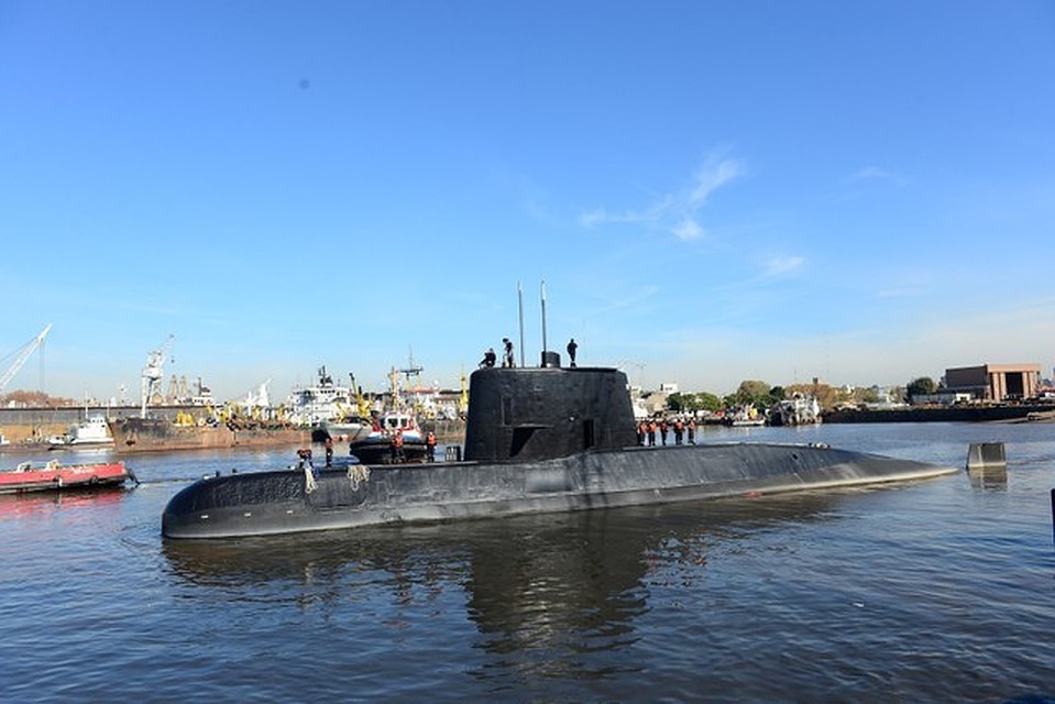 Военные Аргентины потеряли подводную лодку «Сан-Хуан»
