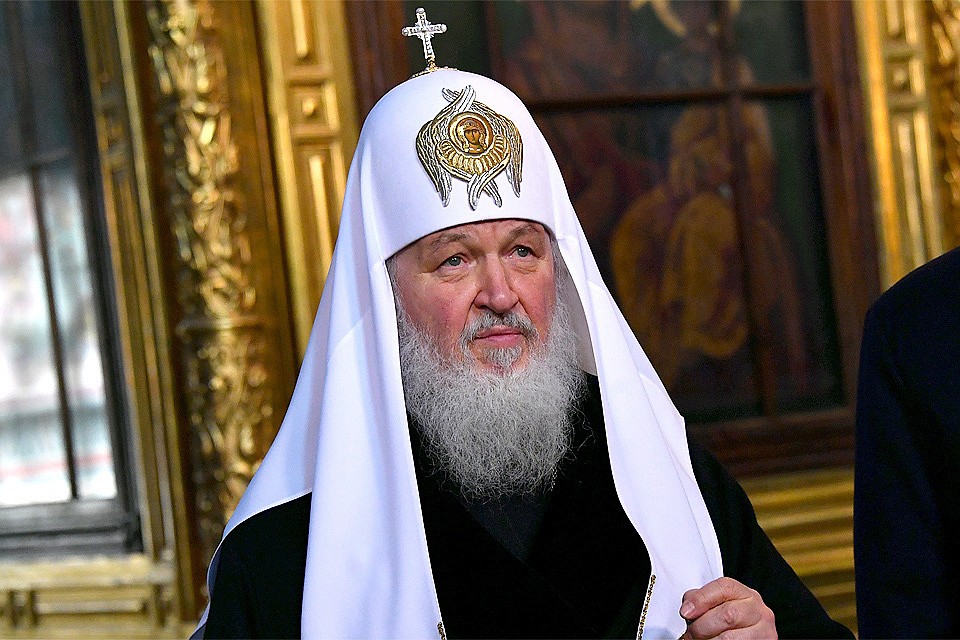 Патриарх Московский и Всея Руси Кирилл.