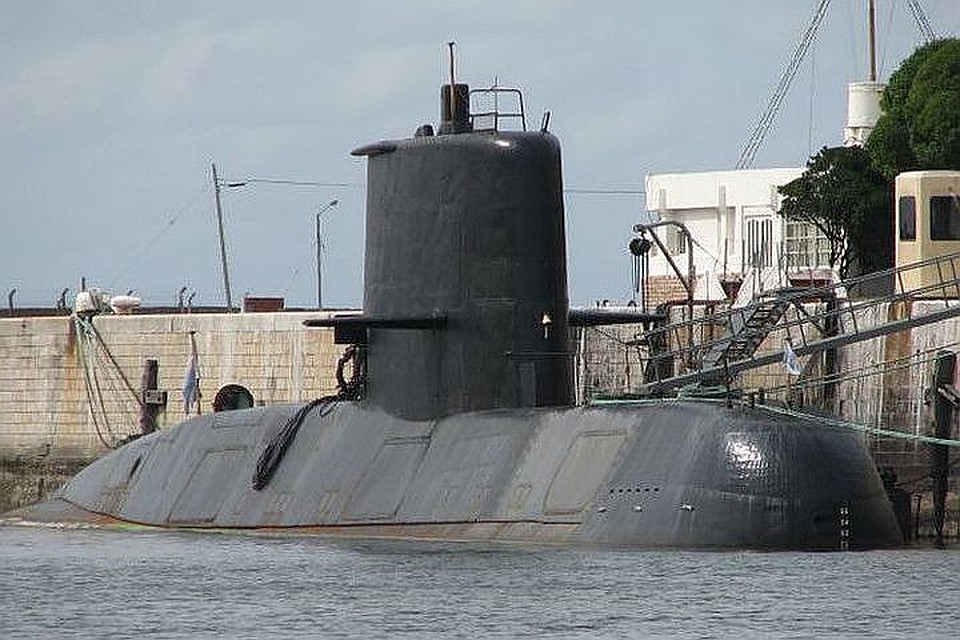 Архивное фото подлодки "Сан-Хуан" Фото wikipedia.org Martin Otero