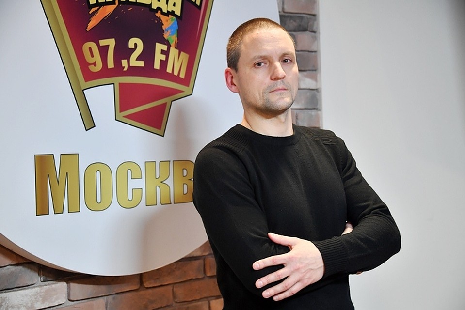 Политический деятель Сергей Удальцов.