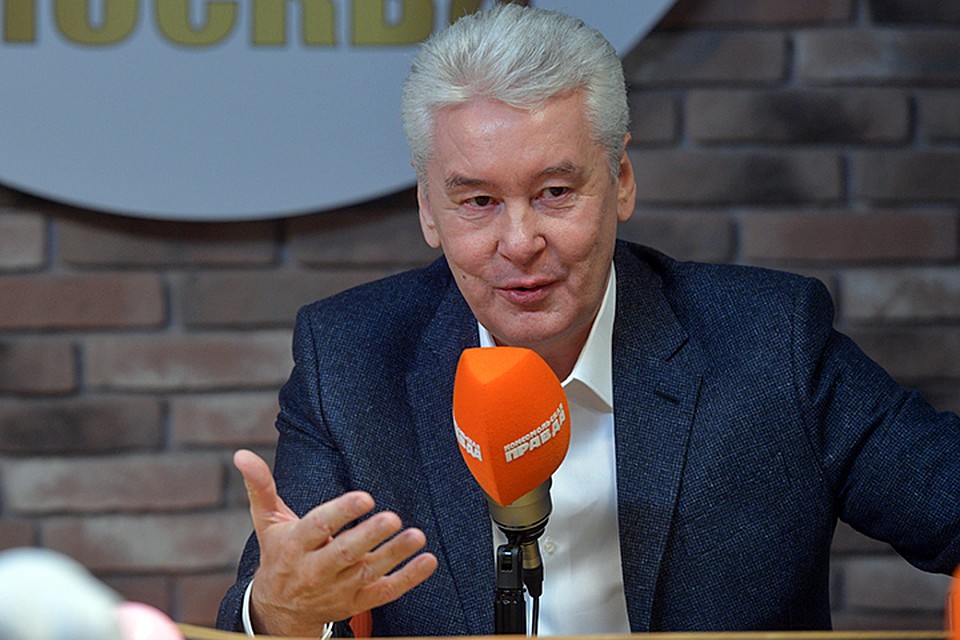 Сергей Собянин в эфире Радио «Комсомольская правда»