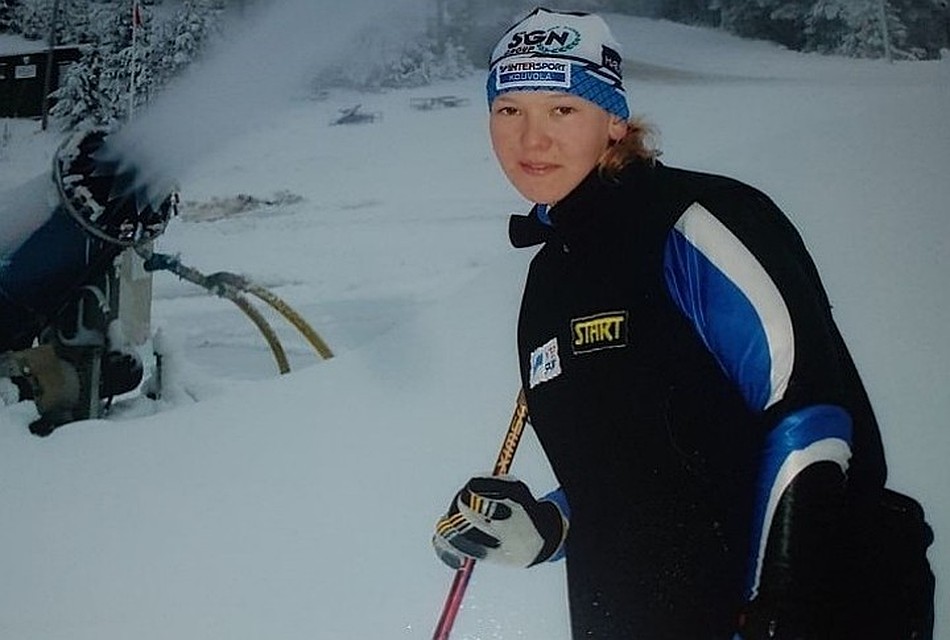 Когда Аня в 2003 году поехала на чемпионат мира и взяла золото практически во всех гонках, ее заметили. Фото: личный архив семьи Милениных