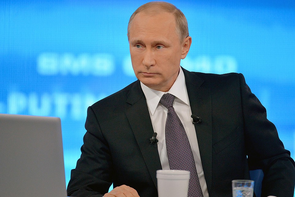 Владимир Путин прибыл в Дагестан.