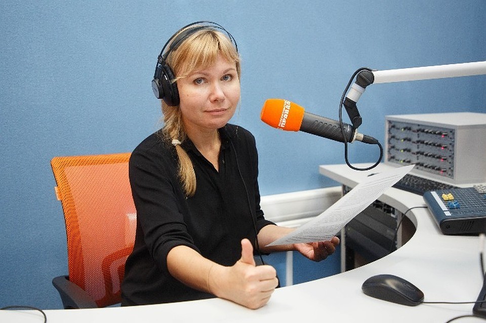 студия радио «Комсомольская Правда в Петербуге»