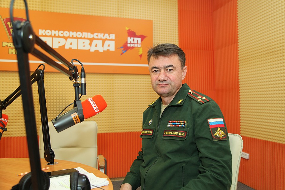 Замвоенкома Ставропольского края Вячеслав Раджабов
