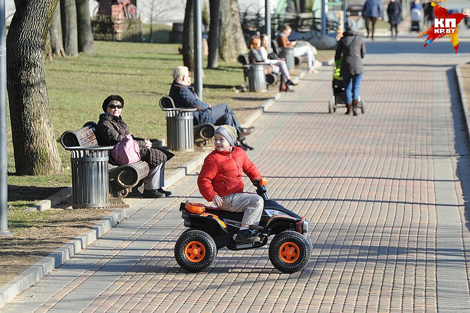 В Бресте воздух прогрелся до 22,1 градуса
