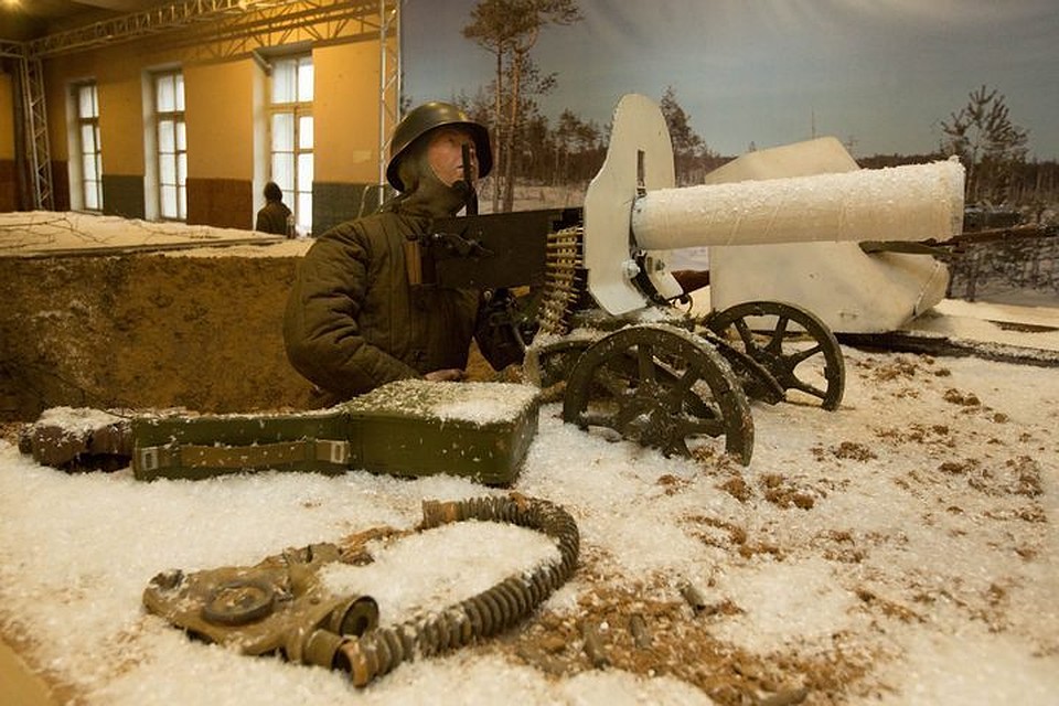 Диораму построили в бывшем здании военной казармы