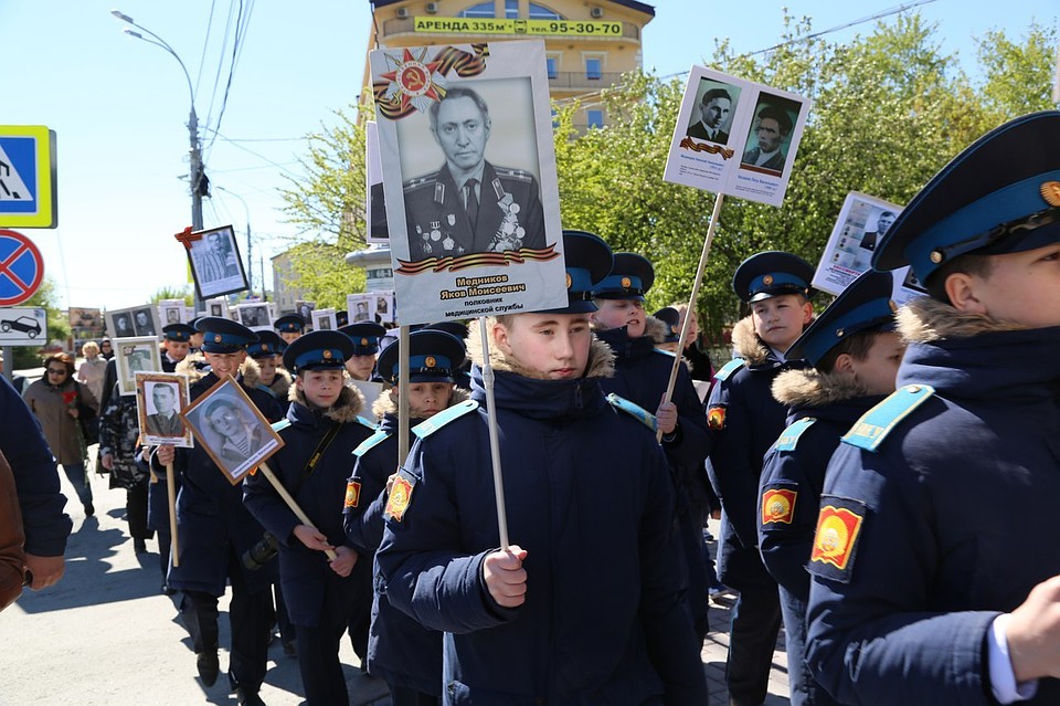 Фото фронтовиков для участия в Бессмертном полке Тюмени бесплатно печатают в четырех местах. Фото Международного Центра Памяти "Связь поколений"