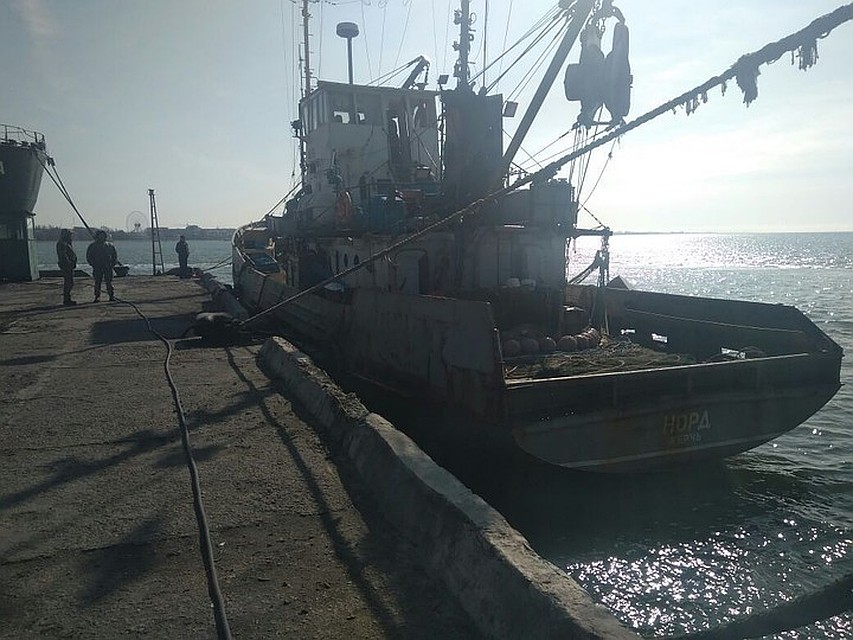 Российское рыболовецкое судно "Норд"