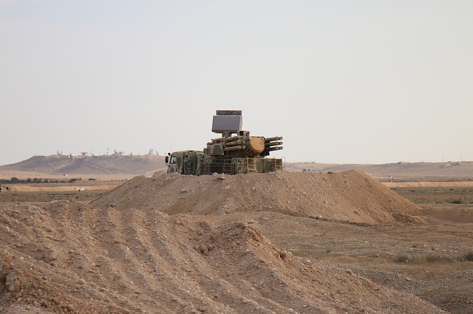 ЗРПК Панцирь-С1 в Сирии