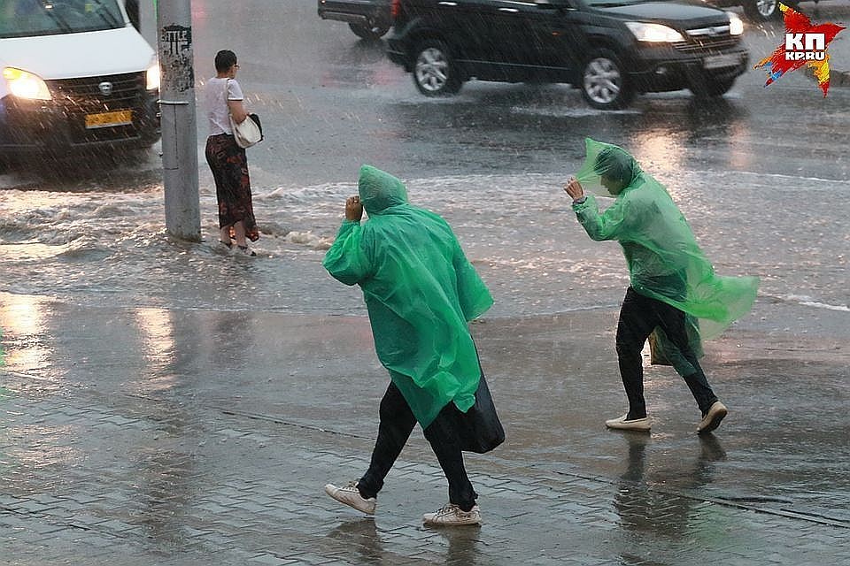 В Москве ожидается дождь, гроза и шквалистый ветер