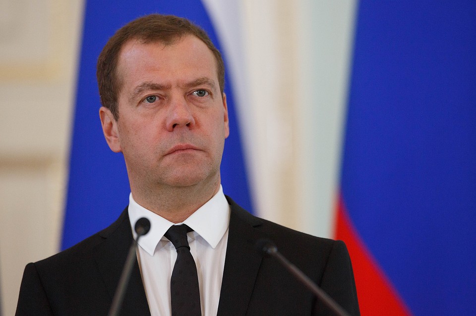 Врио премьера Дмитрий Медведев