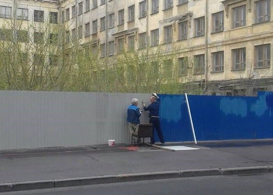 «Символ Нижнего Новгорода» на глазах меняет окрас. Фото: https://www.facebook.com/