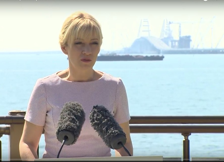 Представитель МИД РФ Мария Захарова. Фото: скриншот видео.