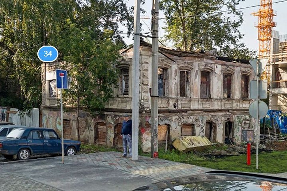 Дом А.И. Звонарева был построен в 1870-х. Фото: сервис yandex.карты
