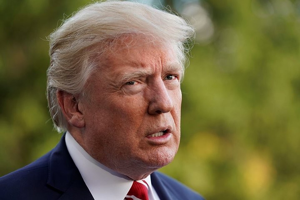 Американский лидер Дональд Трамп