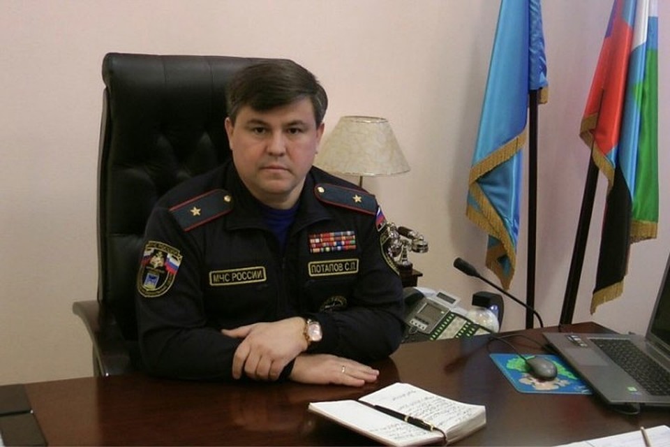 Начальник ГУ МЧС Белгородской области Сергей Потапов