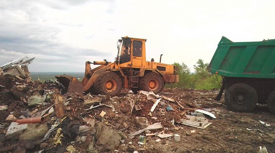 Свалка в Барнауле