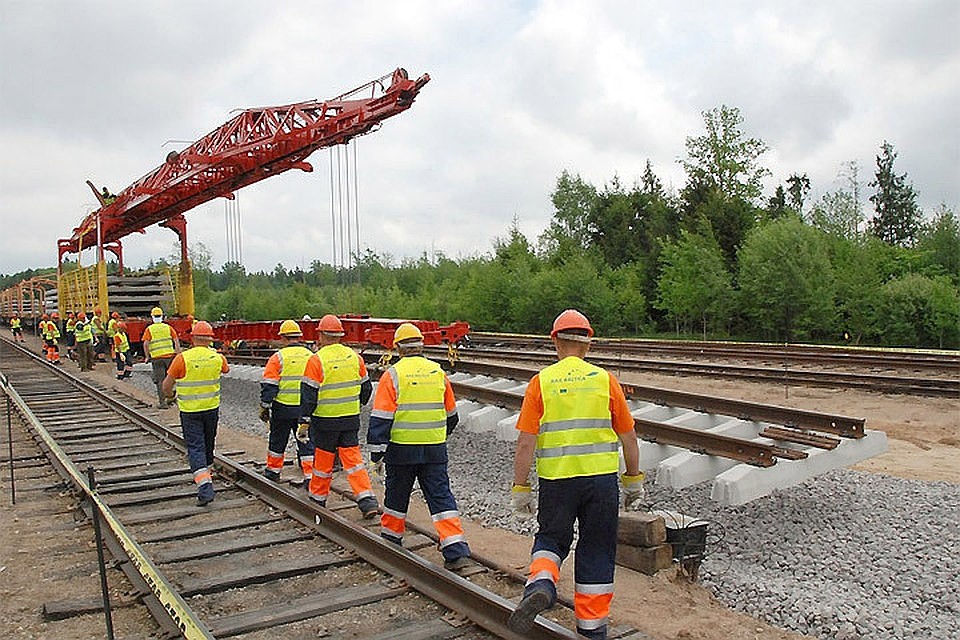 Проект «Rail Baltica» интегрирует страны Балтии в европейскую сеть железных дорог. Фото: с сайта railwaypro.com