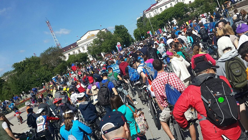 12 июня по Тюмени прокатится велопарад и пройдут состязания на памп-треке. Фото Ивана Богачева