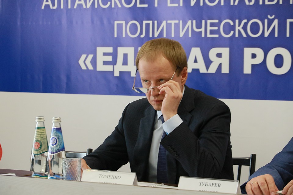 Врио губернатора Алтайского края Виктор Томенко