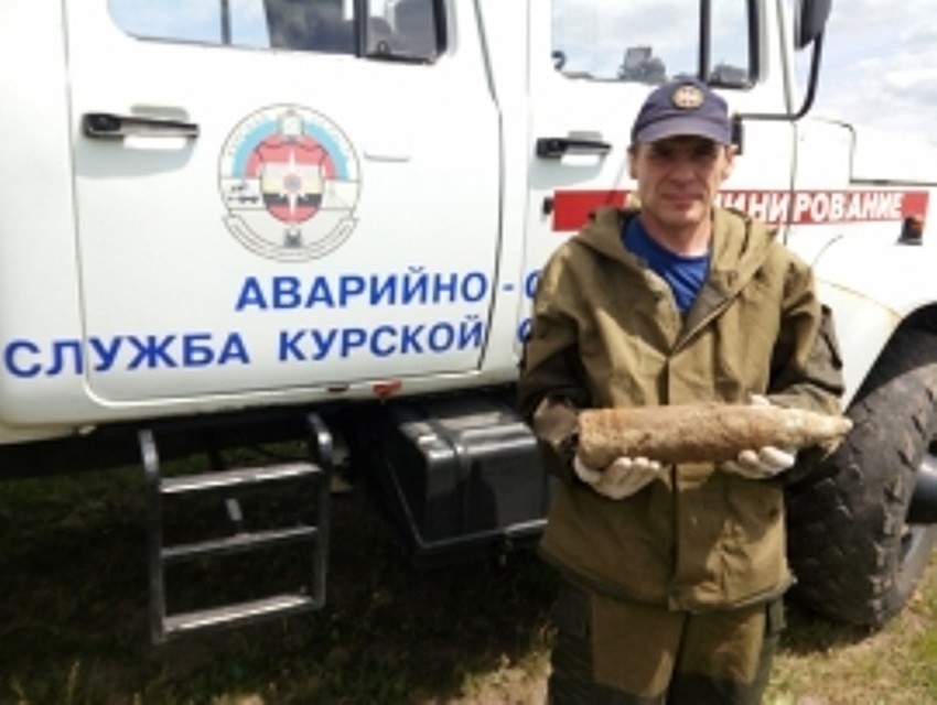 Артснаряд изъяли и вывезли на полигон