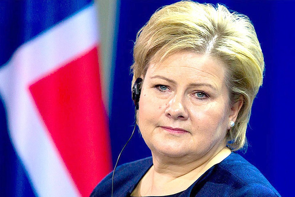 Глава правительства Норвегии Эрна Сульберг.