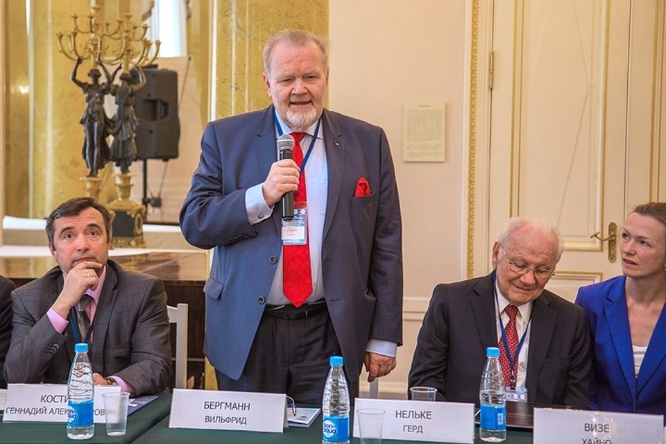Вильфрид Бергманн , вице-президент Европейской академии наук и искусств: - Концепция «Индустрия 4.0» - фундаментальный предмет трансформации нашего общества. Фото предоставлено СПбУТУиЭ