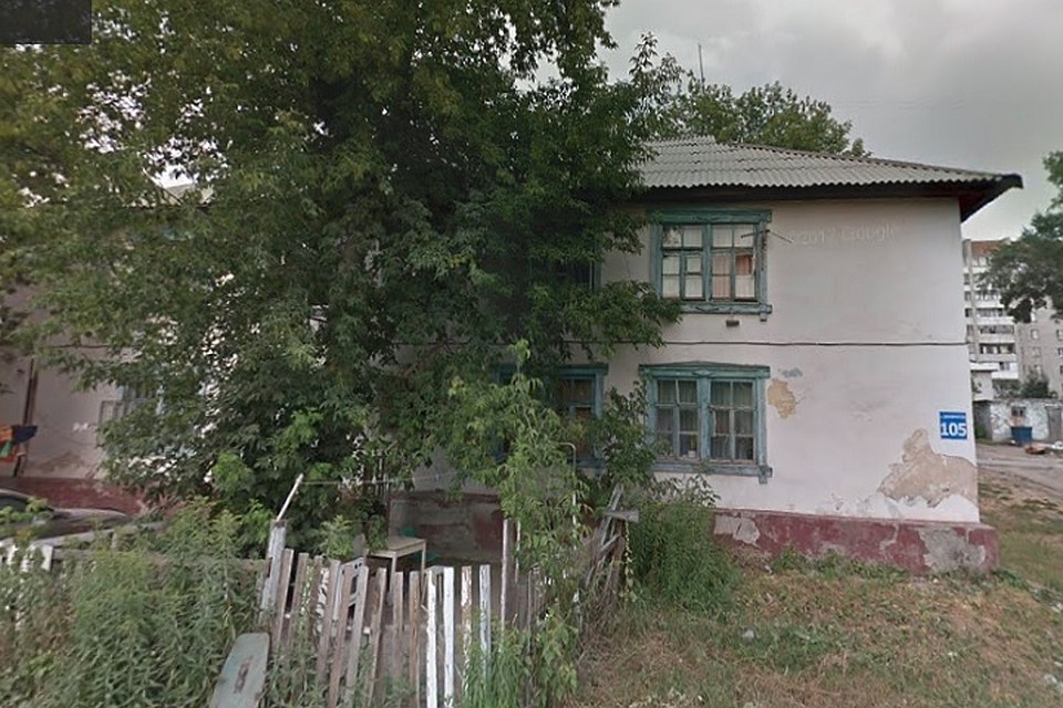 В Новосибирске обрушился фундамент двухэтажки, жителей попросили съехать. Фото: maps.google.ru