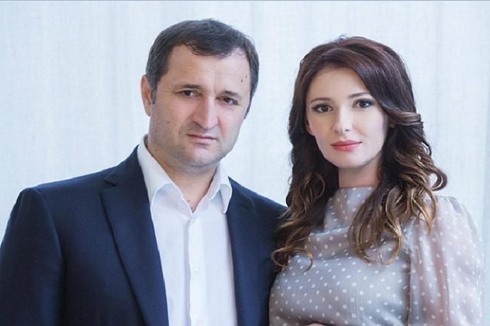 Владимир Филат и Анжела Гонца.