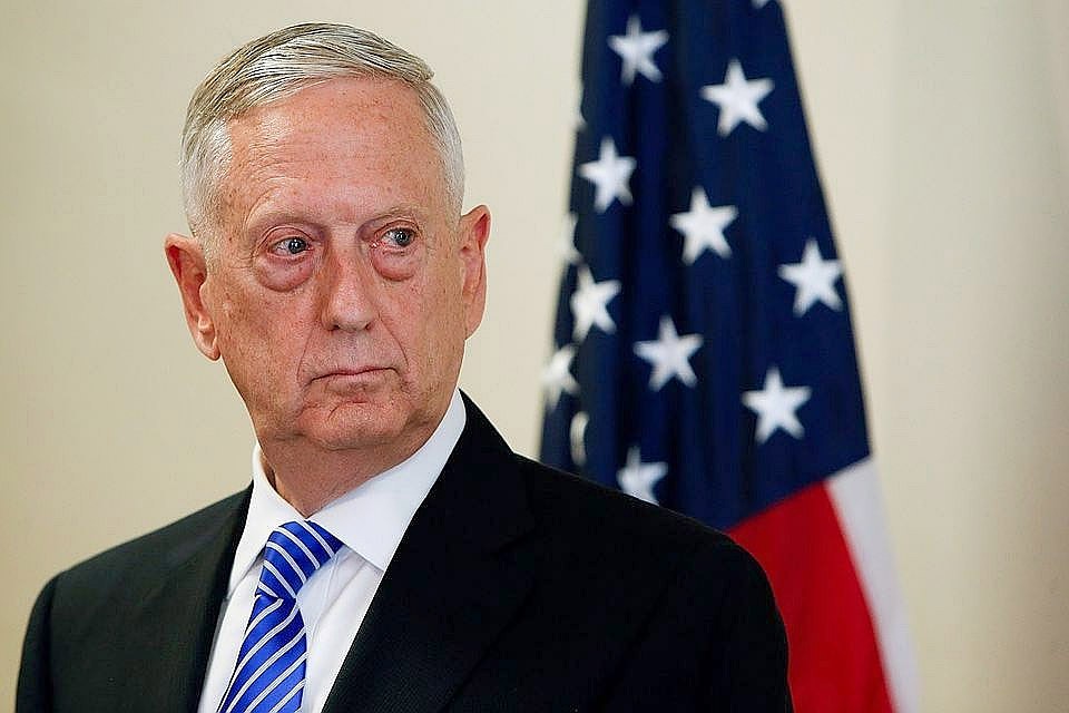 Министр обороны США Джеймс Мэттис.