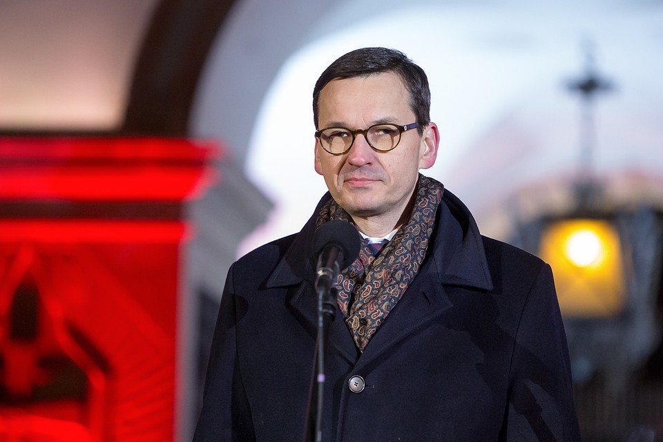 Премьер Польши Матеуш Моравецкий