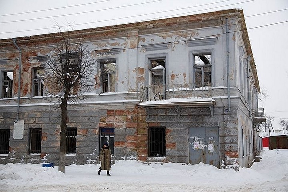 Вот так сейчас выглядит Дом Луковицкого - памятник федерального значения