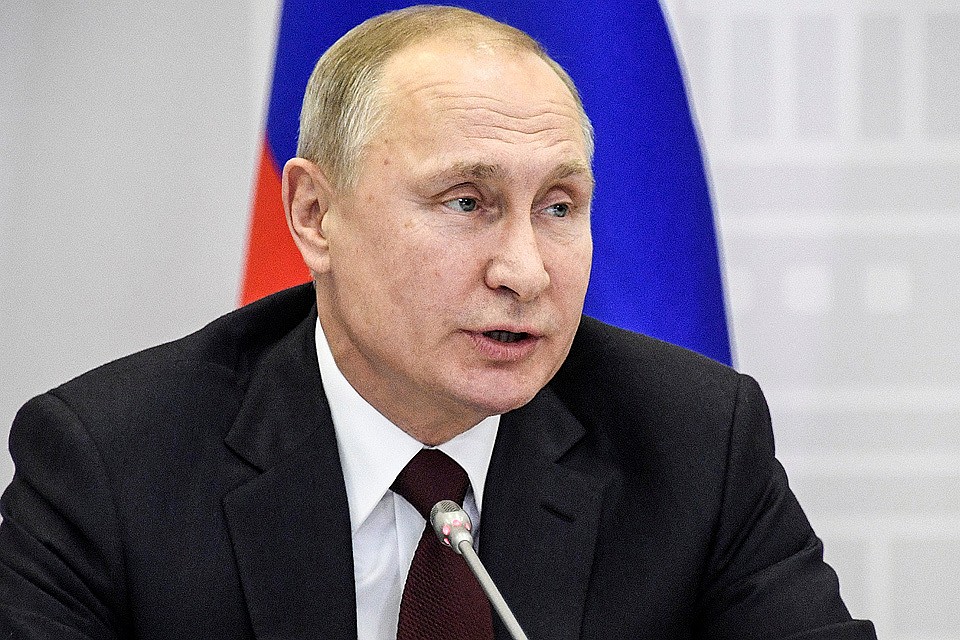 Президент России Владимир Путин