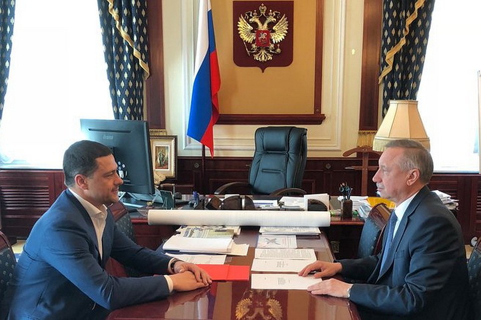 Михаил Ведерников рассказал о договоренностях с госкорпорацией "Ростех" Александру Беглову.