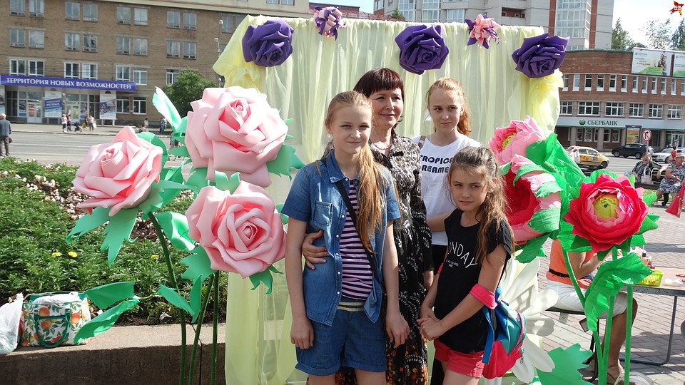 В преддверии Дня семьи, любви и верности в Сыктывкаре устроили праздник