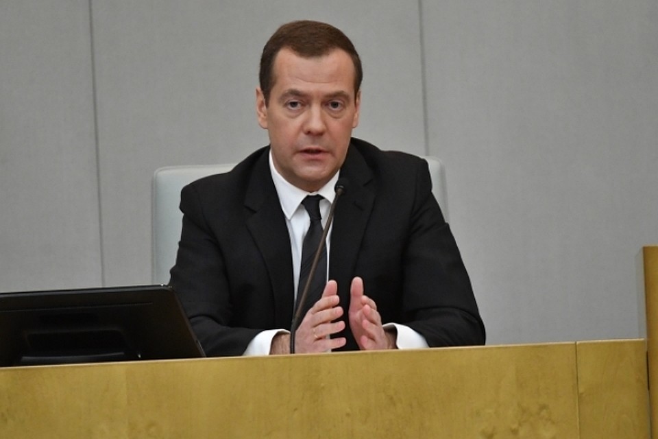 Премьер-министр РФ Дмитрий Медведев