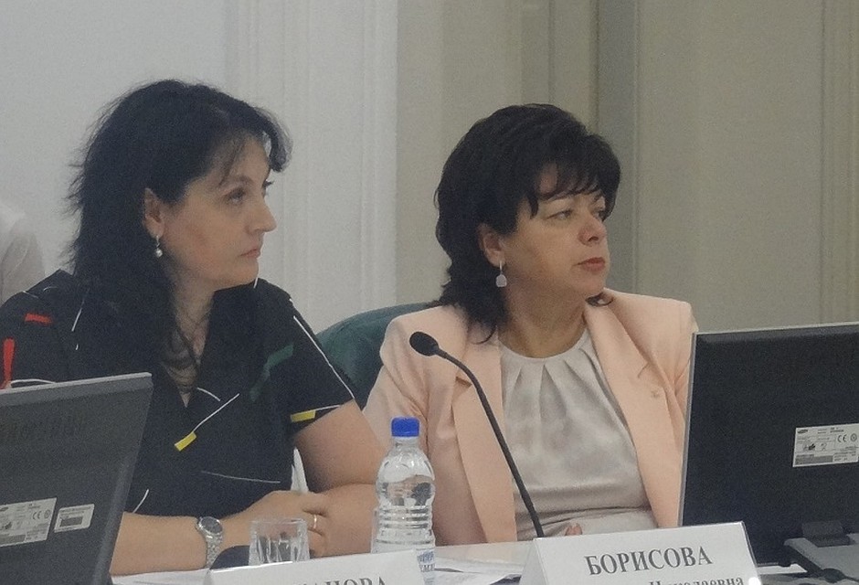 Руководитель УФАС Людмила Борисова и ГФИ Марина Алешина