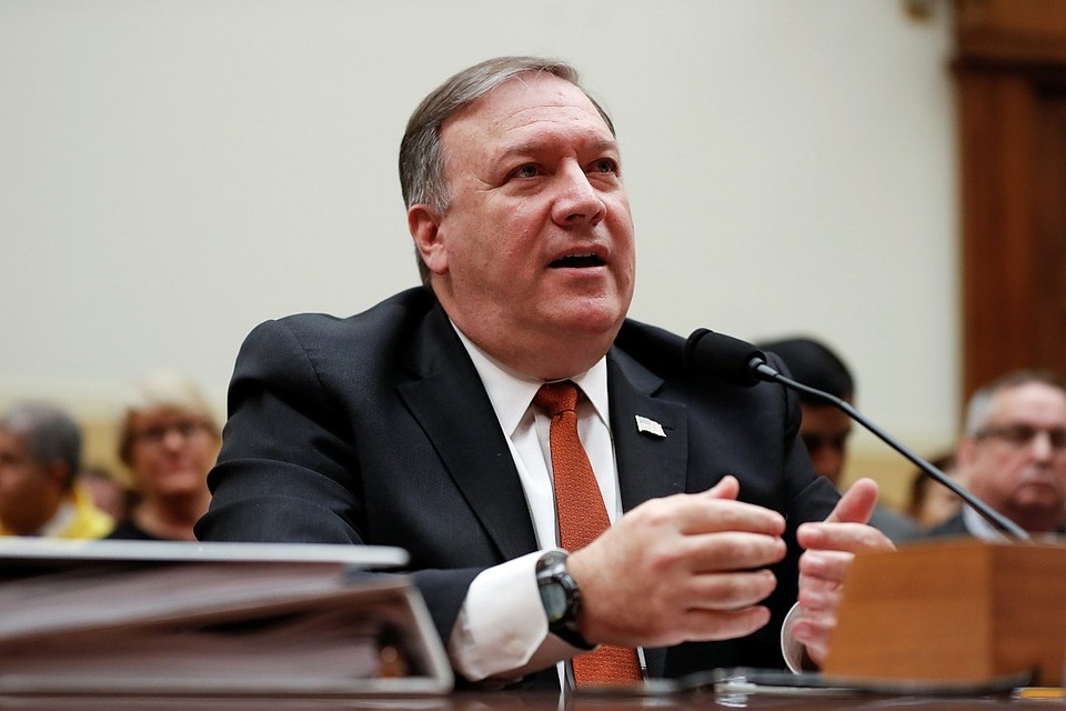Госсекретарь США Майк Помпео