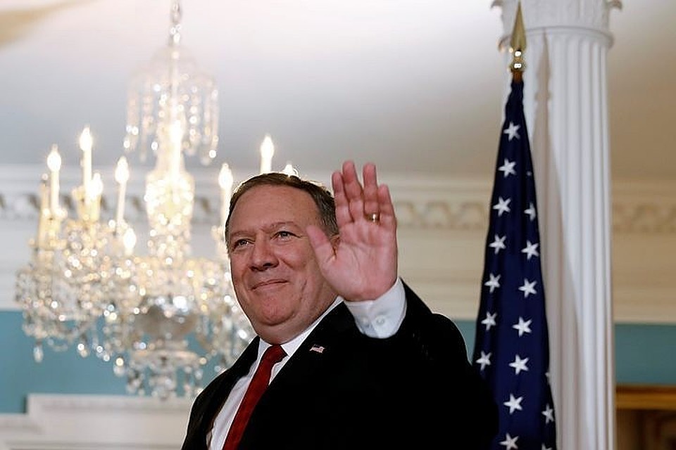 Глава Госдепа США Майк Помпео